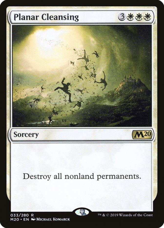 Planar Cleansing [Core Set 2020] | Gate City Games LLC