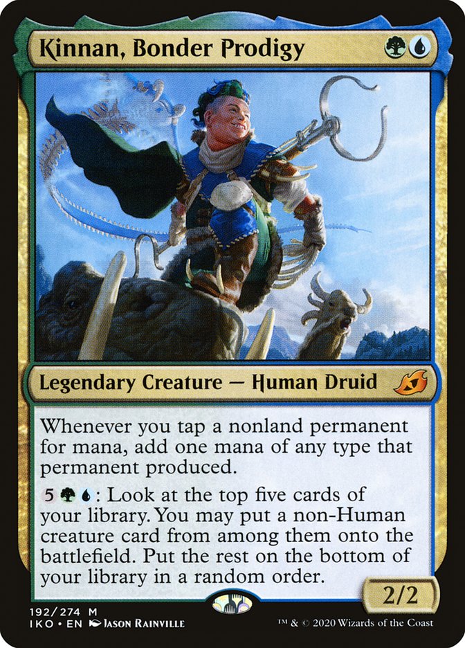 Kinnan, Bonder Prodigy [Ikoria: Lair of Behemoths] | Gate City Games LLC