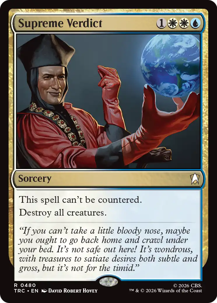 Supreme Verdict (Surge Foil) [Star Trek Commander] | Gate City Games LLC