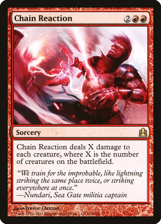 Chain Reaction [Commander 2011] | Gate City Games LLC