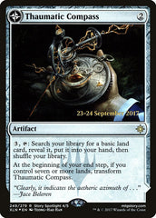 Thaumatic Compass // Spires of Orazca [Ixalan Prerelease Promos] | Gate City Games LLC
