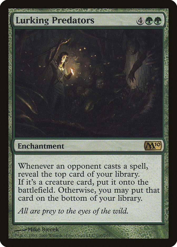 Lurking Predators [Magic 2010] | Gate City Games LLC
