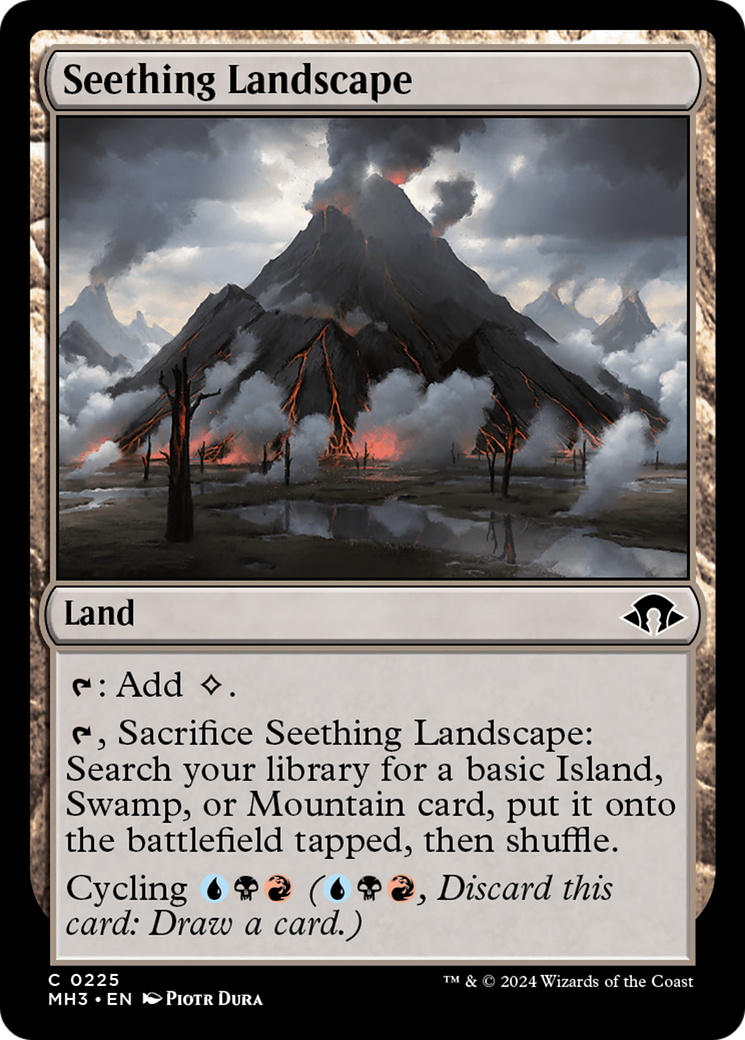 Seething Landscape [Modern Horizons 3] | Gate City Games LLC