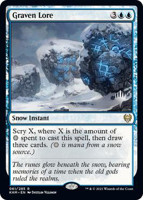 Graven Lore (Promo Pack) [Kaldheim Promos] | Gate City Games LLC