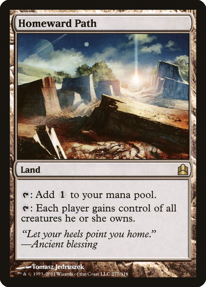 Homeward Path [Commander 2011] | Gate City Games LLC