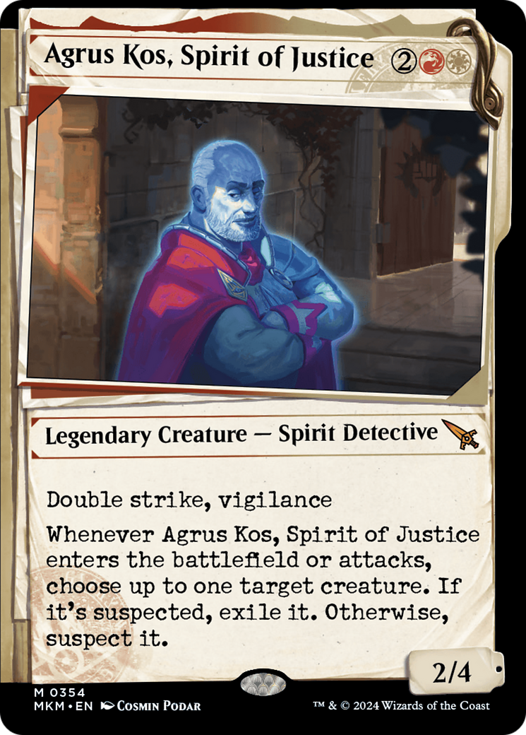 Agrus Kos, Spirit of Justice (Showcase) [Murders at Karlov Manor] | Gate City Games LLC