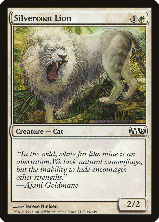 Silvercoat Lion [Magic 2013] | Gate City Games LLC