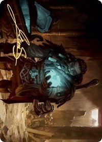 Vault Robber Art Card (Gold-Stamped Signature) [Kaldheim Art Series] | Gate City Games LLC
