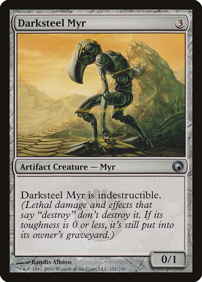 Darksteel Myr [Scars of Mirrodin] | Gate City Games LLC