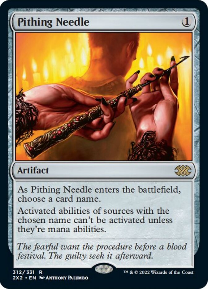 Pithing Needle [Double Masters 2022] | Gate City Games LLC