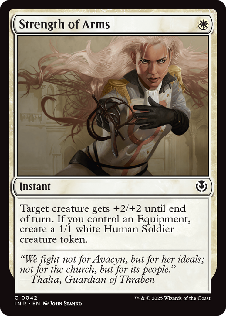 Strength of Arms [Innistrad Remastered] | Gate City Games LLC