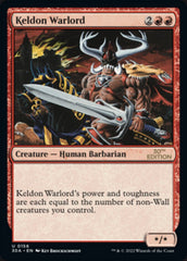 Keldon Warlord [30th Anniversary Edition] | Gate City Games LLC
