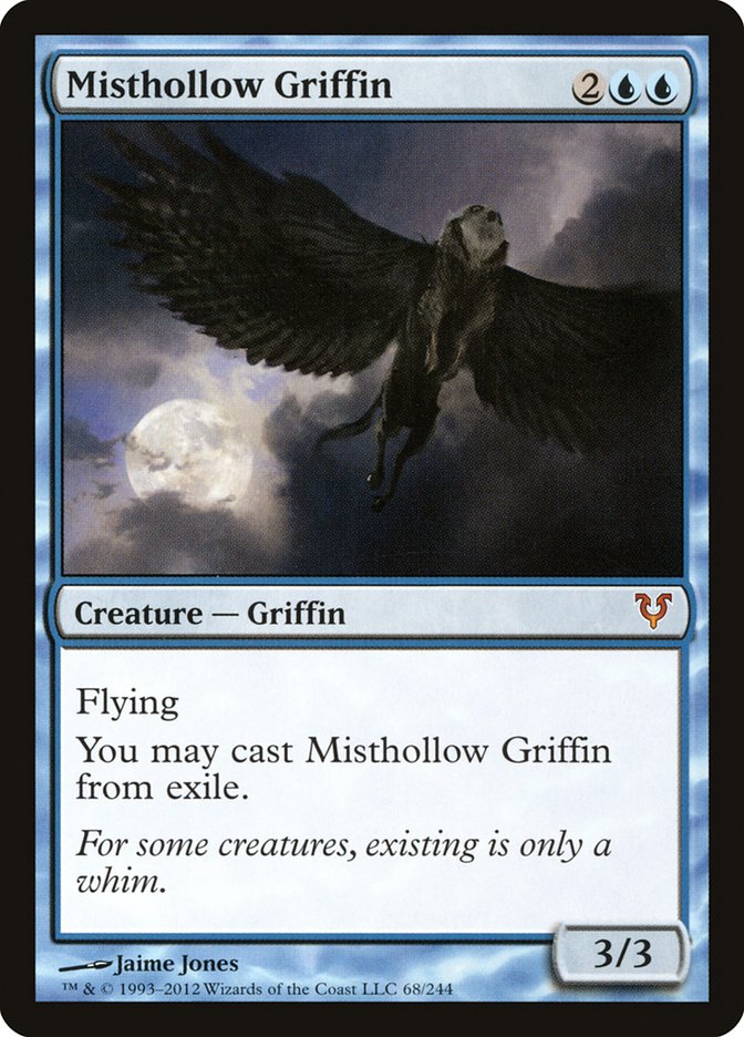 Misthollow Griffin [Avacyn Restored] | Gate City Games LLC