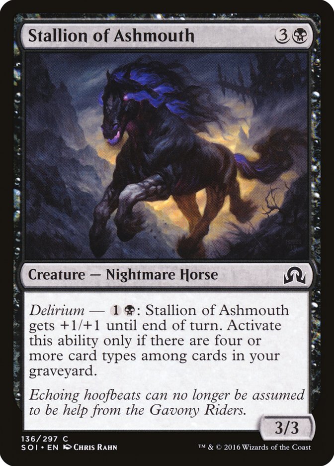 Stallion of Ashmouth [Shadows over Innistrad] | Gate City Games LLC
