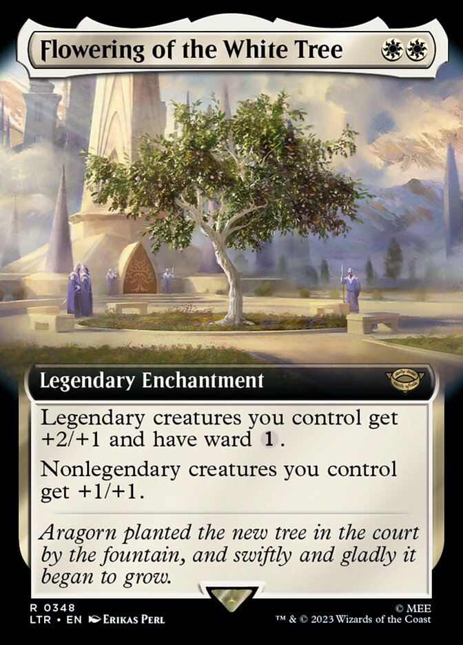 Flowering of the White Tree (Extended Art) [The Lord of the Rings: Tales of Middle-Earth] | Gate City Games LLC