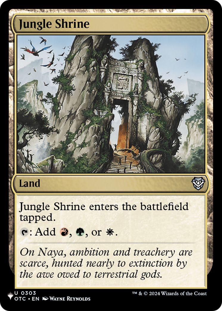 Jungle Shrine (OTC) [The List] | Gate City Games LLC