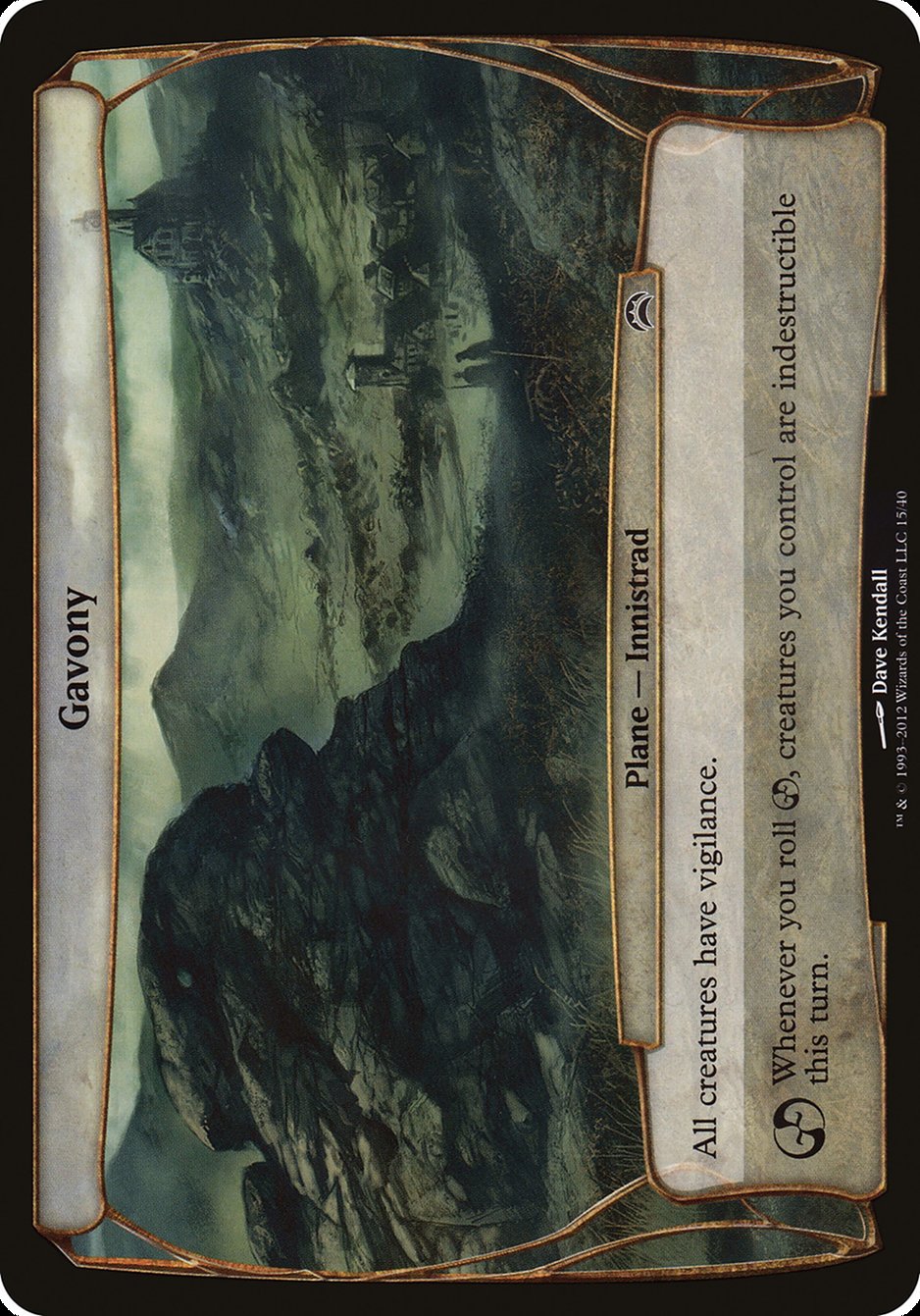 Gavony (Planes) [Planechase 2012 Planes] | Gate City Games LLC