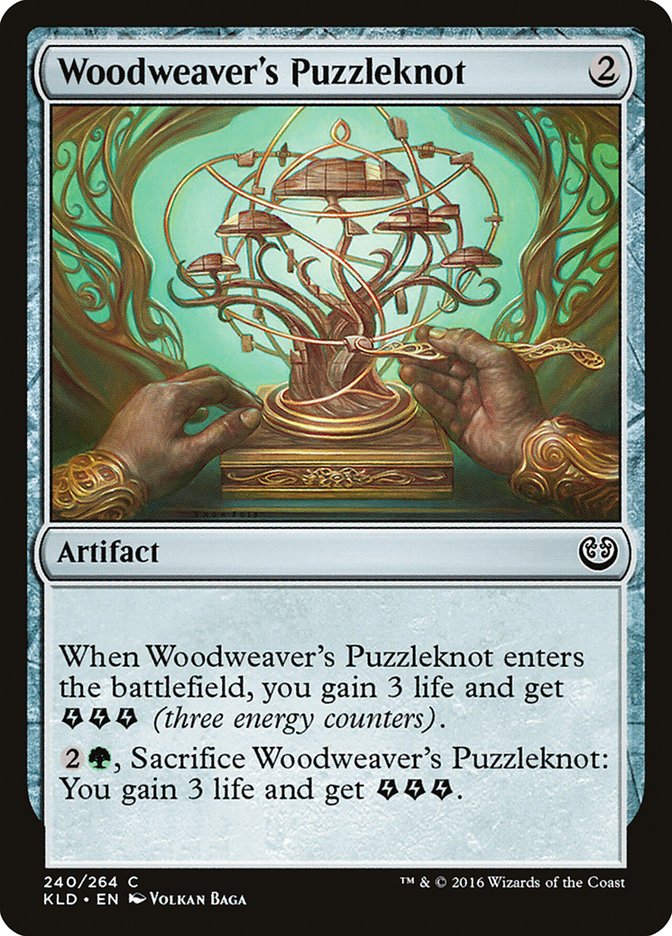 Woodweaver's Puzzleknot [Kaladesh] | Gate City Games LLC