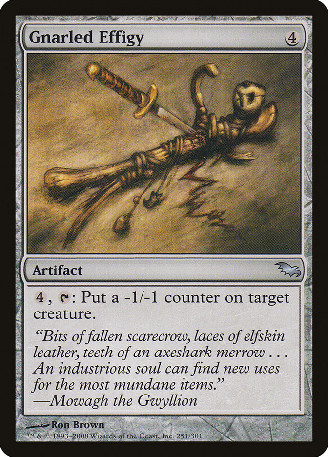 Gnarled Effigy [Shadowmoor] | Gate City Games LLC