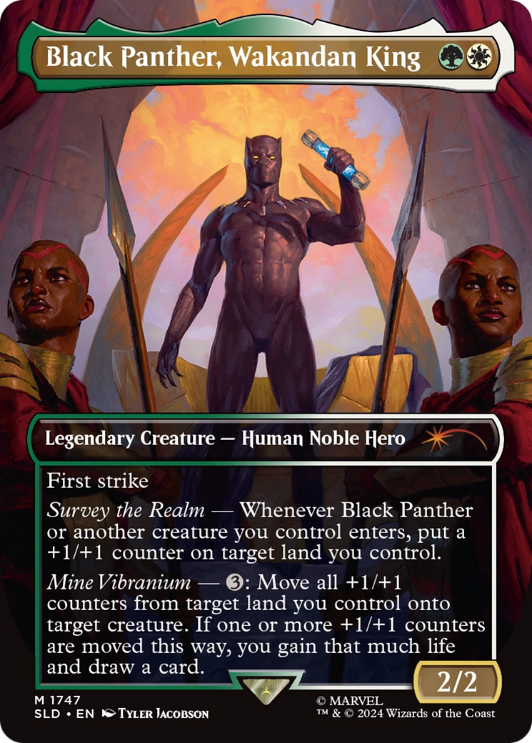 Black Panther, Wakandan King [Secret Lair Drop Series] | Gate City Games LLC