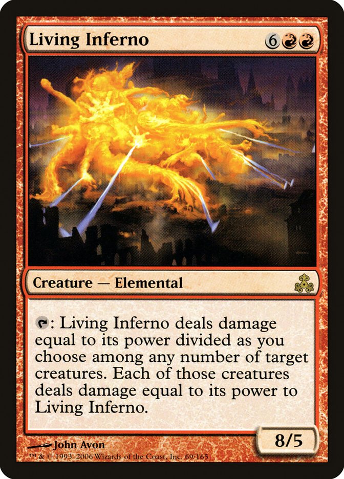 Living Inferno [Guildpact] | Gate City Games LLC