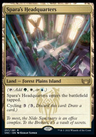 Spara's Headquarters (Promo Pack) [Streets of New Capenna Promos] | Gate City Games LLC