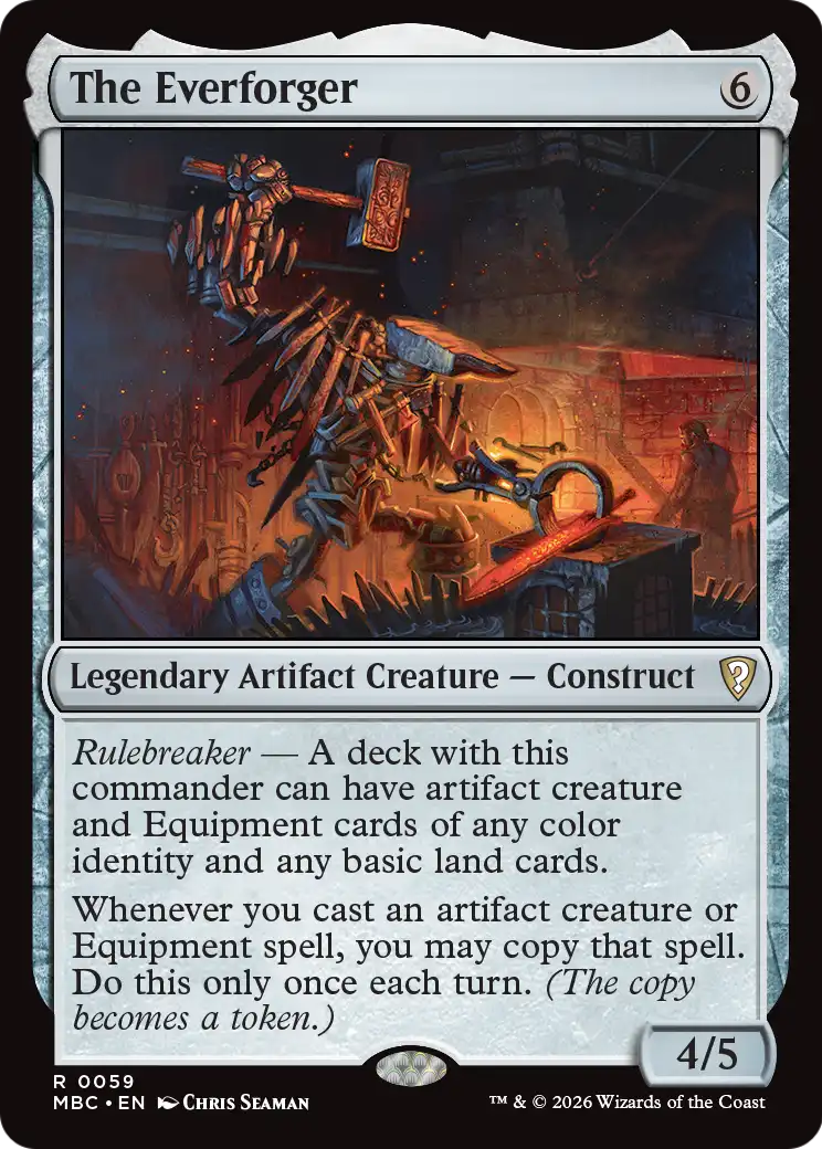 The Everforger [Mystery Booster: Commander Edition] | Gate City Games LLC