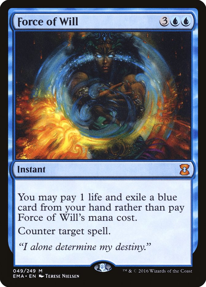 Force of Will [Eternal Masters] | Gate City Games LLC