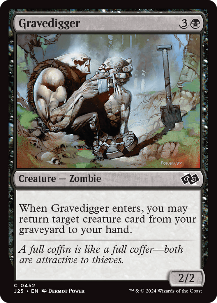 Gravedigger [Foundations Jumpstart] | Gate City Games LLC