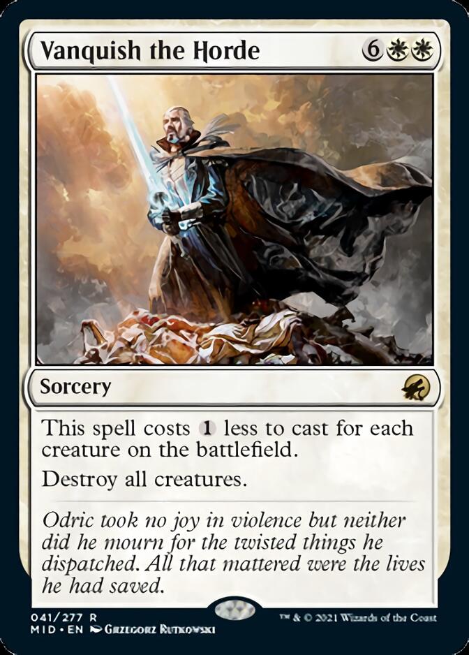 Vanquish the Horde [Innistrad: Midnight Hunt] | Gate City Games LLC