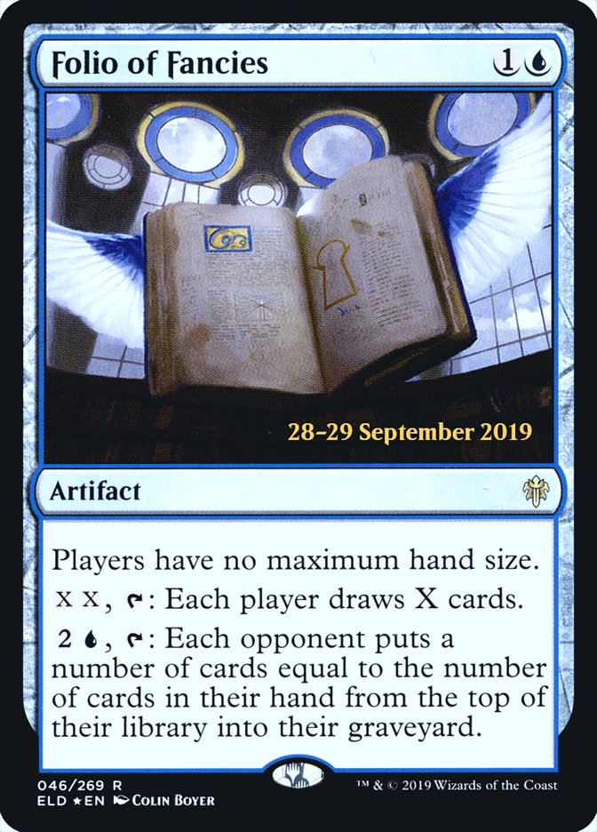Folio of Fancies [Throne of Eldraine Prerelease Promos] | Gate City Games LLC