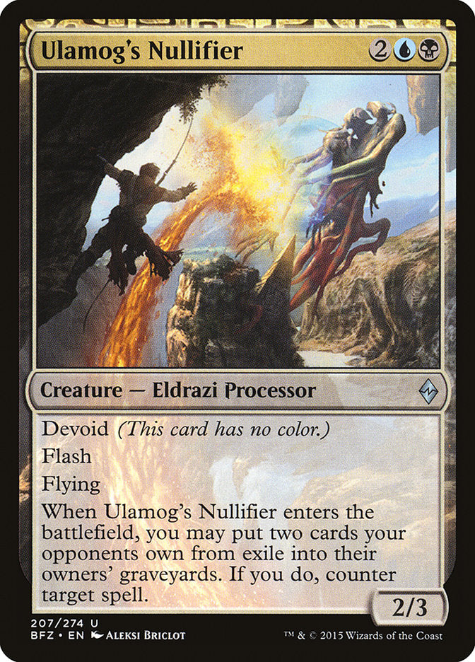 Ulamog's Nullifier [Battle for Zendikar] | Gate City Games LLC