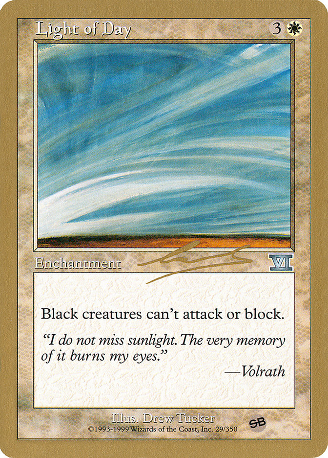 Light of Day (Nicolas Labarre) (SB) [World Championship Decks 2000] | Gate City Games LLC
