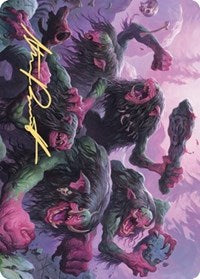 Hagi Mob Art Card (Gold-Stamped Signature) [Kaldheim Art Series] | Gate City Games LLC