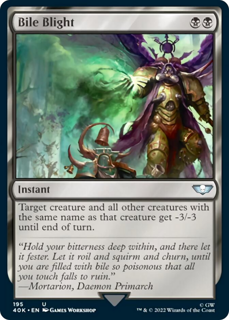 Bile Blight (Surge Foil) [Warhammer 40,000] | Gate City Games LLC