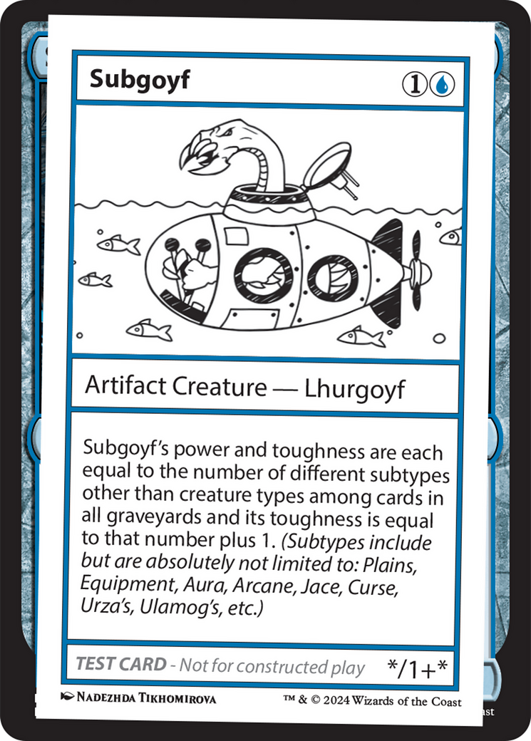 Subgoyf [Mystery Booster 2 Playtest Cards] | Gate City Games LLC