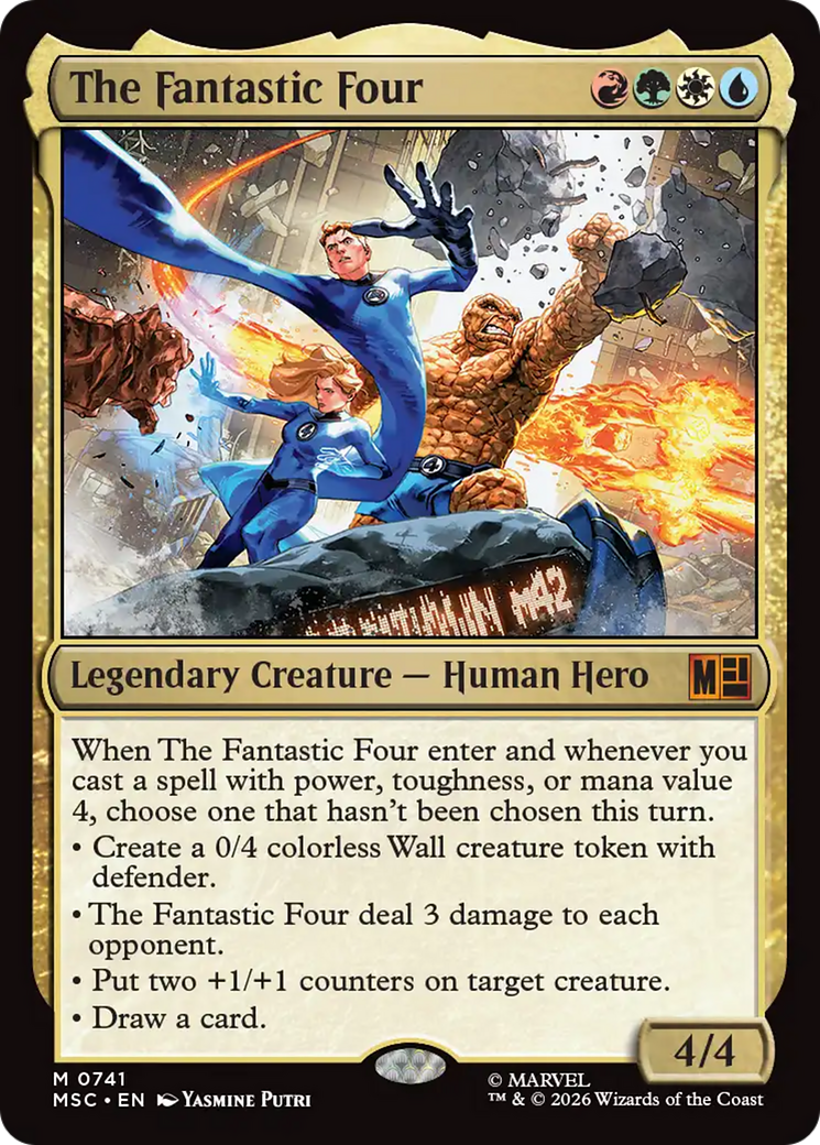 The Fantastic Four [Marvel Super Heroes Commander] | Gate City Games LLC
