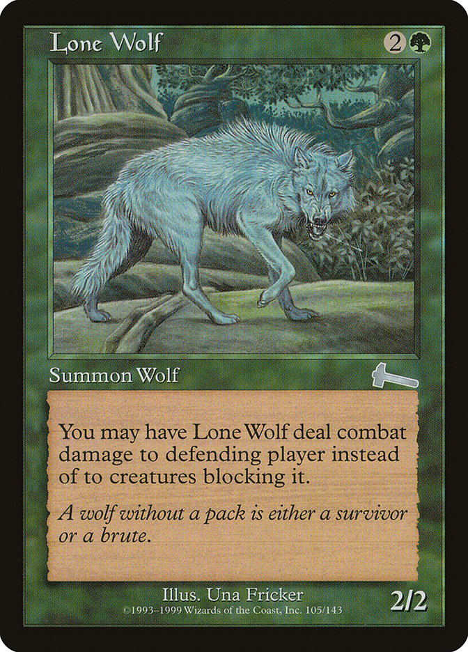 Lone Wolf [Urza's Legacy] | Gate City Games LLC