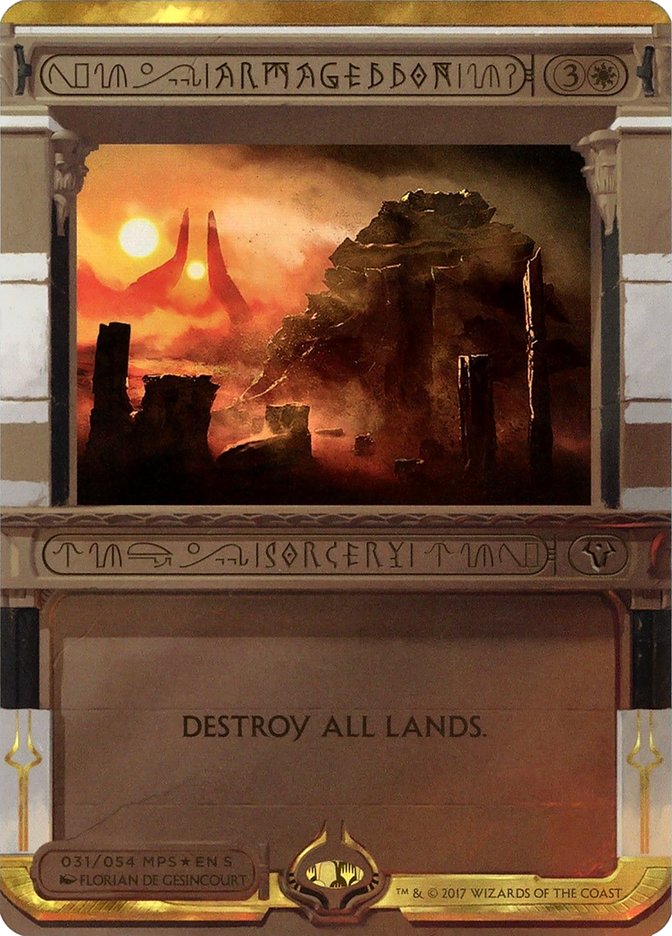 Armageddon (Invocation) [Amonkhet Invocations] | Gate City Games LLC