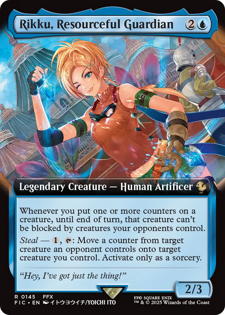 Rikku, Resourceful Guardian (Extended Art) [FINAL FANTASY Commander] | Gate City Games LLC