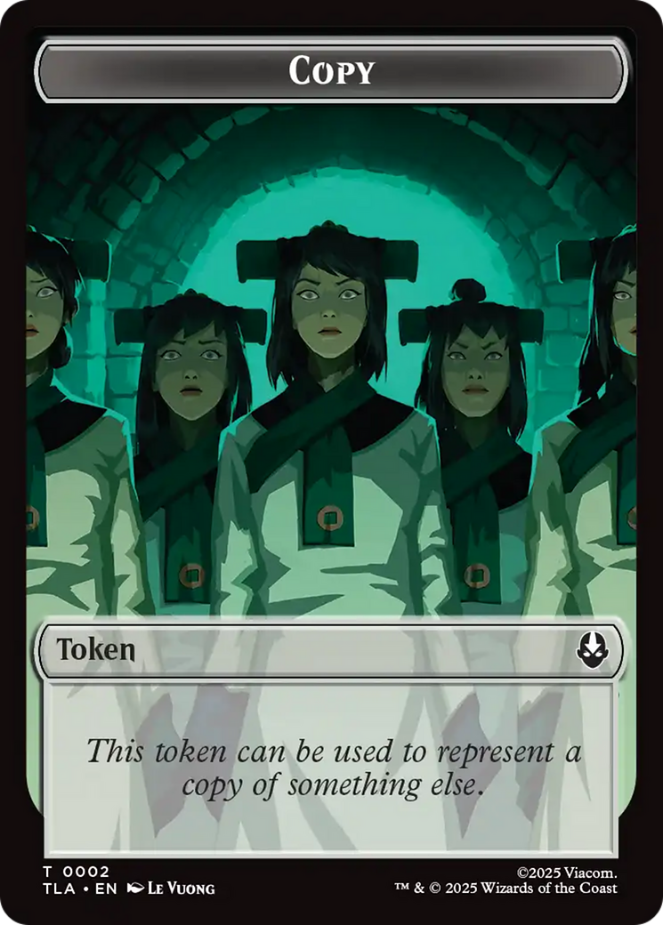 Copy (0002) // Soldier (0011) Double-Sided Token [Avatar: The Last Airbender Tokens] | Gate City Games LLC
