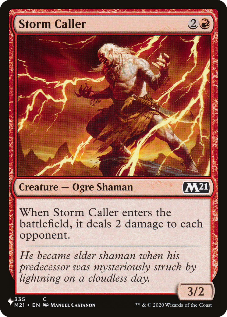 Storm Caller [The List Reprints] | Gate City Games LLC