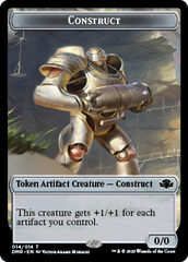 Elephant // Construct Double-Sided Token [Dominaria Remastered Tokens] | Gate City Games LLC