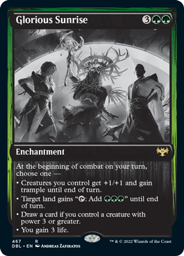 Glorious Sunrise [Innistrad: Double Feature] | Gate City Games LLC