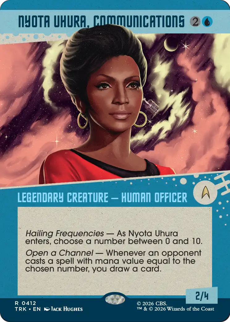 Nyota Uhura, Communications (Showcase) [Star Trek] | Gate City Games LLC