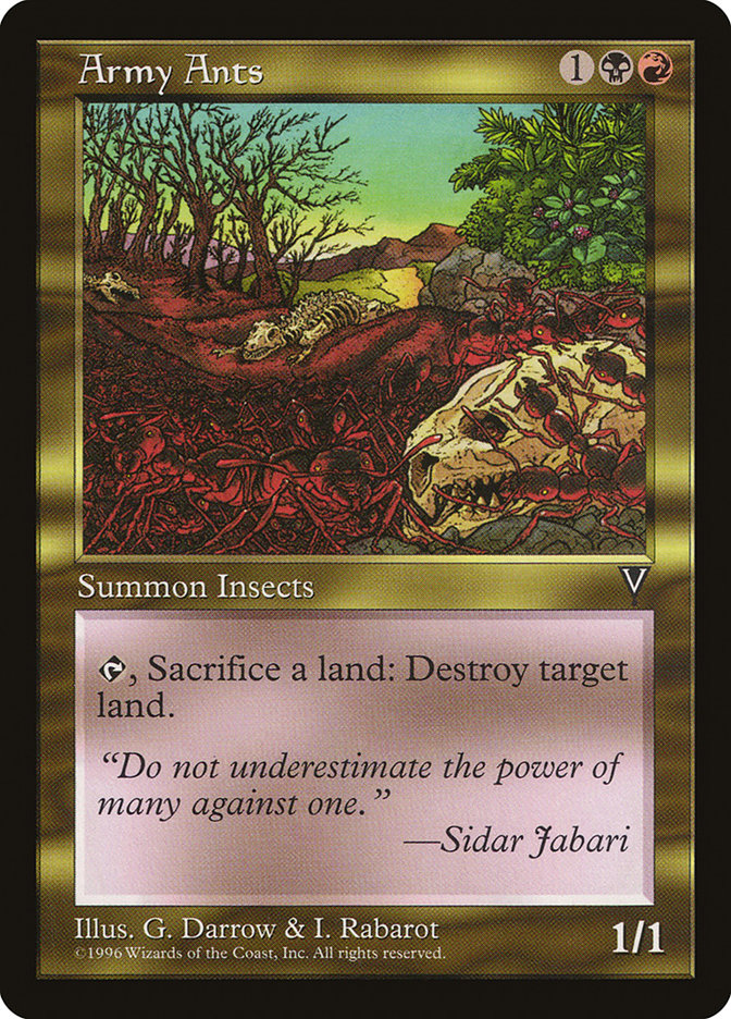 Army Ants [Visions] | Gate City Games LLC