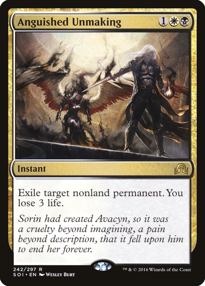Anguished Unmaking [Shadows over Innistrad] | Gate City Games LLC