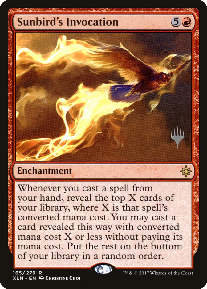 Sunbird's Invocation (Promo Pack) [Ixalan Promos] | Gate City Games LLC
