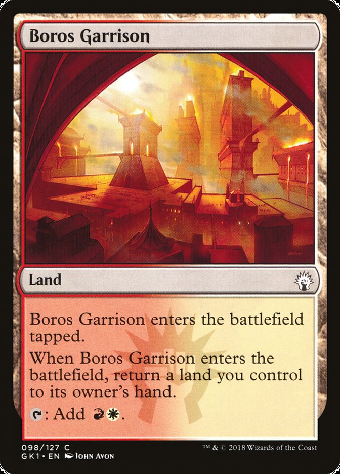 Boros Garrison [Guilds of Ravnica Guild Kit] | Gate City Games LLC