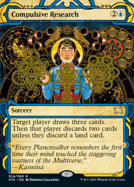 Compulsive Research (Foil Etched) [Strixhaven: Mystical Archive] | Gate City Games LLC